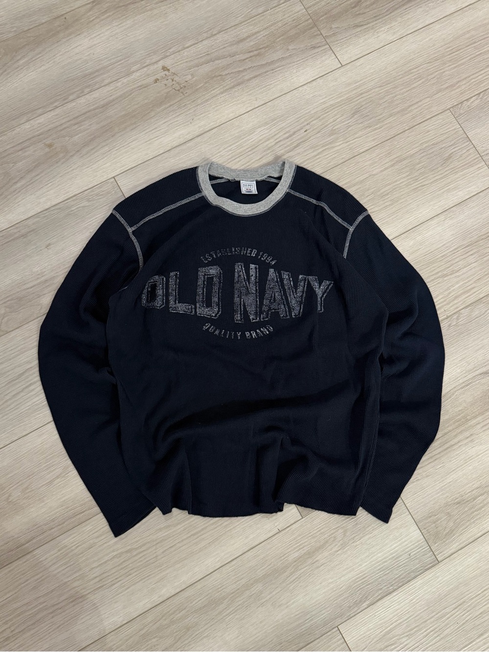 Y2K Old Navy Thermal Long Sleeve Shirt